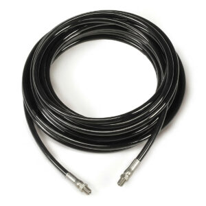 Pressure Washer Sewer Jetter Hose, 1/4" x 1/8" MPT, 4800 PSI
